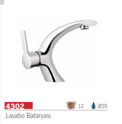 GOLDİNG LAVABO BATARYASI